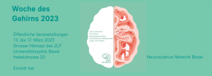Logo and agenda of Brain Awareness Week in Basel